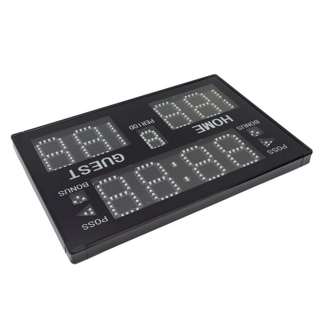 Scoreboard Timer, Tabletop Electronic Scoreboard Lightweight 100-240V Clear LED For Wrestling Boxing US Plug,UK Plug,EU Plug