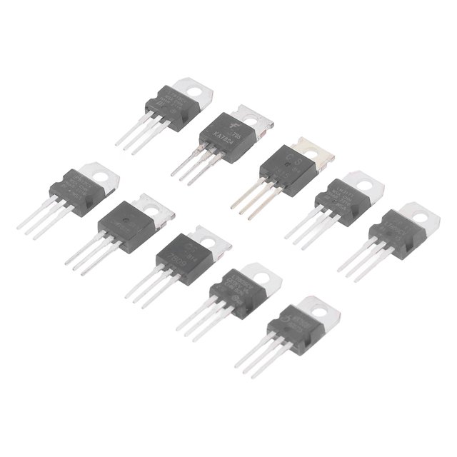 Kit De Transistores, Kit Surtido De Transistores De Plástico De Alta Potencia De 50 Piezas Con Caja De Almacenamiento Para Electrónica De Bricolaje