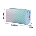 thumbnail image 2 of Travel Portable Toiletry Bag Cosmetics Storage Bag, Waterproof Hanging Makeup Organizer with Multiple Pockets for Shower Travel, Gradient Pink, 2 of 4