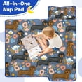thumbnail image 4 of Dachshund and Flower Toddler Nap Mats for Kids Preschool,Sleeping Mat Bag or Kids,Toddler Sleeping Bag,Toddler Nap Mat or Daycare, 4 of 6