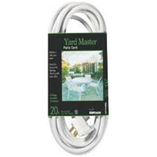 Coleman Cable 283420 Yardmaster Ext Cord 40Ft Wht