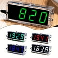 thumbnail image 5 of Digital Clock DIY Parts Kit Large 4 Digit LED Display Stylish Design 23, 5 of 6