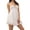 White, variant on Women Y2K Going Out Mini Dress Spaghetti Strap Backless Satin Short Dress Lace Bodycon Party Dresses Clubwear