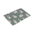thumbnail image 3 of Funny Animal Pug Dog Doormat Rug Home Decor Floor Mat Bath Mat 45x75 Cm, 3 of 3