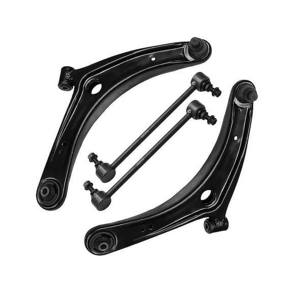 Front Control Arm and Sway Bar End Link Kit - Compatible with 2007 - 2019 Mitsubishi Outlander 2008 2009 2010 2011 2012 2013 2014 2015 2016 2017 2018