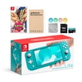 thumbnail image 1 of Nintendo Switch Lite Turquoise with Pokemon Shield, Mytrix 128GB MicroSD Card and Accessories NS Game Disc Bundle Best Holiday Gift, 1 of 6