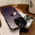 thumbnail image 5 of Luxury New High Quality Plating Clear Not Yellowing Case For IPhone 15 14 11 12 13 14 Pro Max Mini XS X 15 Plus Shockproof Cover, 5 of 5