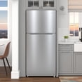 thumbnail image 3 of 30 In. 20 Cu. Ft. Top-Freezer Household Refrigerator in Stainless Steel, Energy Star, 3 of 13