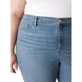 thumbnail image 6 of Levi Strauss Signature Women's and Women's Plus High Rise Bootcut Jeans, 6 of 8