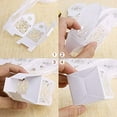 thumbnail image 5 of 50 X Bride And Groom, Candy Candy Box, Chocolate Cardboard Boxes, Small Jewelry Gift Box (Candy Box), 5 of 5