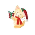 Holiday Time LightUp Plush Cat, 22"