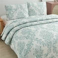 thumbnail image 2 of JML Bedspread Set, Queen, Delicate Floral, 3 Piece, 2 of 6