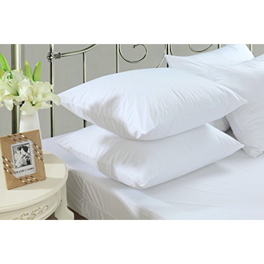 King Size 2 Pack Pillow Protector Extra Soft Knit Waterproof