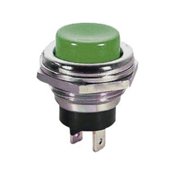 CYGUSA SPST Normally Closed Push Button Switch - GREEN