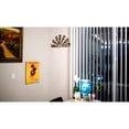 thumbnail image 6 of Zeckos Silver Galvanized Metal Half Windmill Wall Décor 24 inch, 6 of 8