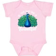 thumbnail image 3 of Inktastic Peacock Girls Baby Bodysuit, 3 of 5