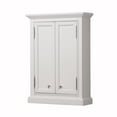 thumbnail image 3 of Water Creation Derby 33" Solid Hardwood Medicine Cabinet in White/Chrome, 3 of 4