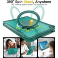 thumbnail image 5 of BRAECN for iPad (A16) 11th/10th Generation Case 11 inch 2025/10.9'' 2022 Handle Protective Cover 360 Rotating Ring Stand, Shockproof Dropproof Case for Kids Kickstand & Pencil Holder & Shoulder Strap, 5 of 15