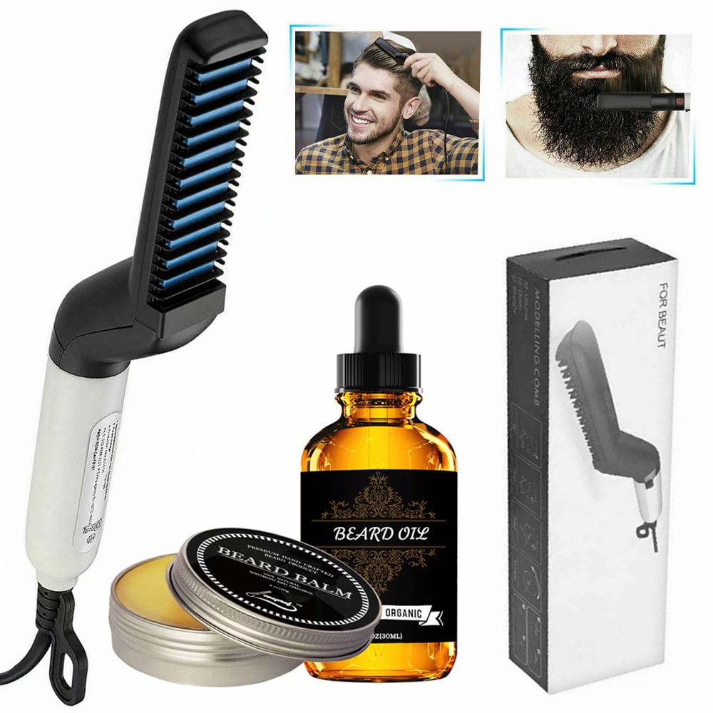 heated beard comb walmart