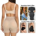 thumbnail image 4 of Women's Seamless Butt Lifter Boyshorts Ultra Firm Control Shapewear Tummy Control Briefs, 4 of 5
