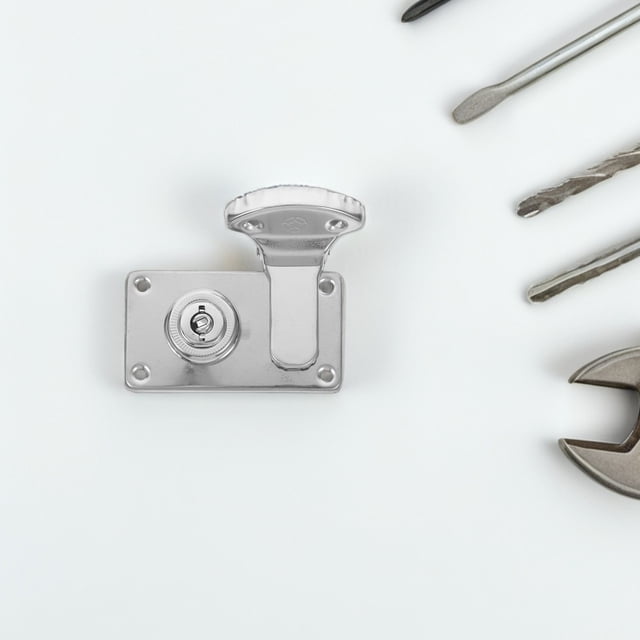 Mobutofu 4 Pcs Boîte Loquet à Bascule pour Rangement avec Design Rétro et Utilisation Sécurisée