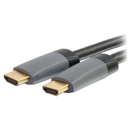 UPC: 0757120425243 | C2G 42524 Select 4K UHD High Speed HDMI Cable (60Hz) with Ethernet M/M  In-Wall CL2-Rated  Black (16.4 Feet  5 Meters)