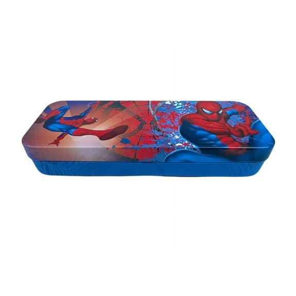 Marvel Spider-sense Spiderman Jumping through Hoops Tin Pencil Box