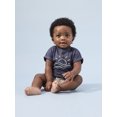 thumbnail image 6 of Little Star Organic Baby Boy 6Pc Mix and Match Outfit Set, Sea Surf, Size Newborn, 6 of 18