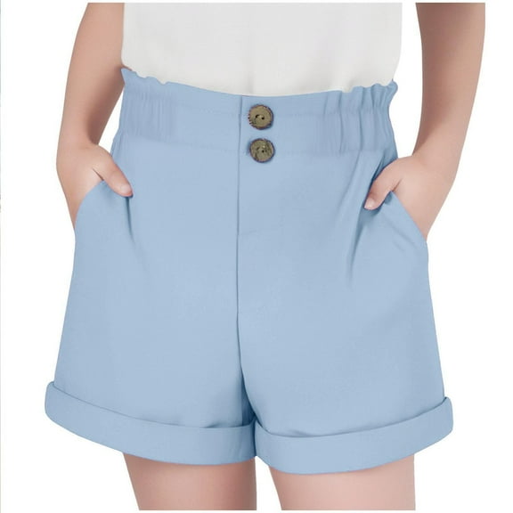 FNFYFH Non-Irritating Seams Kids Comfy Shorts