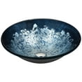 thumbnail image 3 of ANZZI Chrona 17.7" High Tempered Glass Vessel Bathroom Sink in Silver Burst, 3 of 5