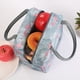 thumbnail image 2 of Flamencos y hojas tropicales Fiambrera aislada portátil Bolsa de almuerzo reutilizable para hombres y mujeres Ormromra DCF272, 2 of 5