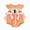Orange, variant on zuwimk Newborn Baby Girl Halloween Clothes Pumpkin Ghost Bat Embroidery Romper Long Sleeve Overalls for Infant Girls(6-12 Months,Black)