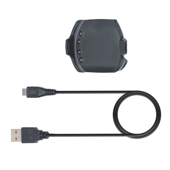 CSYANXING GPS Watch Charger 1m Black Cable with Power Protection Circuit for Garmin Approach S2 S4 Safety