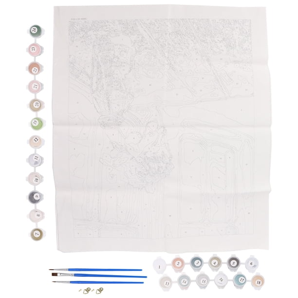 Pintura Por Números, Perfecta Para Decoración De Regalos, Pintura Por Números De 40x50cm, Pintura Por Números DIY, Pintura Por Números Para Adultos, Niños Y Principiantes