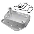 thumbnail image 1 of Kit de enfriador de aceite del motor compatible para Dodge Sprinter 3500 tono plateado de aleación de aluminio con sellos de O-ring, 1 of 6