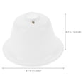 thumbnail image 2 of OULII Ceiling Fan Supplies Ceiling Canopy Plastic Easy Installation 1Set, 2 of 8