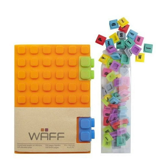 WAFF COMBO - Medium Orange, 6.5 inches