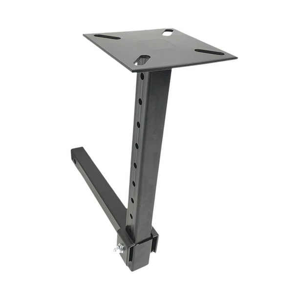 Placa de tornillo de banco de montaje de enganche,Placa de tornillo de banco con montaje de enganche,receptor resistente de 2 pulgadas,Dispositivo para colgar vehículos Soporte negro