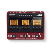 Zoom B3 Bass Effects and Amp Simulator Red