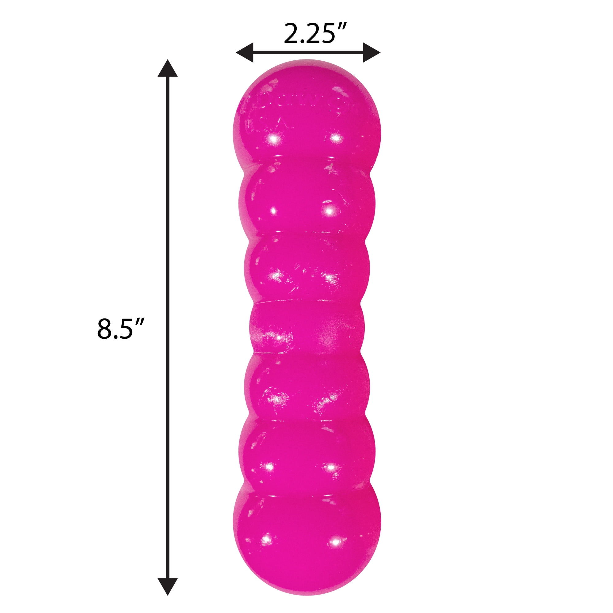 Ruff Dawg Dawg-Buster Indestructible Rubber Retrieving Dog Toy, Color Varies
