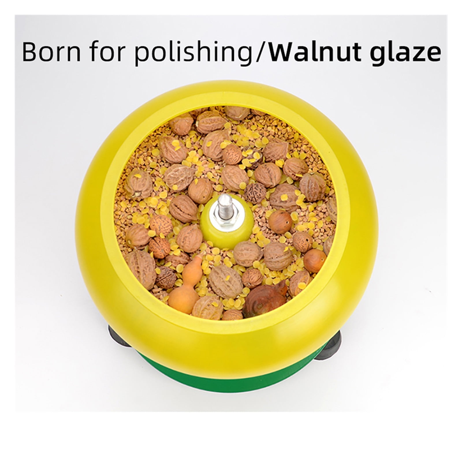 130W Jade Jewelry Vibration Polishing Machine Adjustable Buddha Beads Jade Vibration Grinding Machine Clean Surface