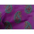 thumbnail image 4 of oneOone Cotton Poplin Fabric Paisley Block Decor Fabric Printed BTY 42 Inch Wide, 4 of 4