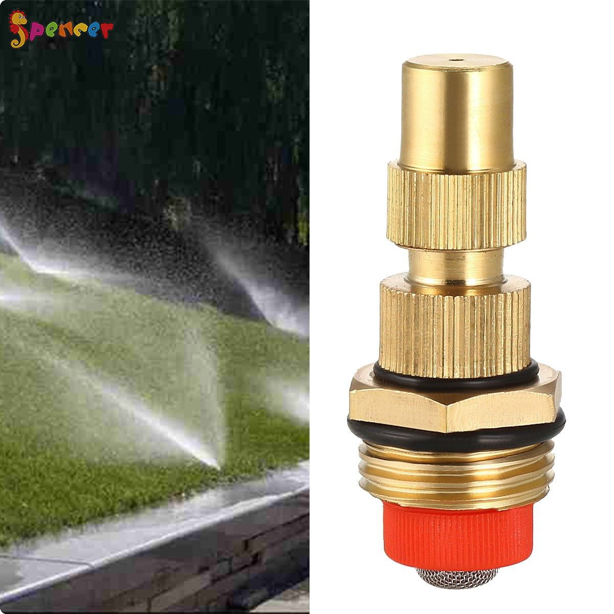 1-5Pcs 5-Head Garden Lawn Water Spray Misting Nozzle Sprinkler Irrigation System 
