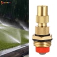 thumbnail image 5 of Spencer 10Pcs 1/2" Threaded Brass Adjustable Spray Nozzle Water Hose Atomizing Lawn Misting Sprinkler Patio Gardening, 5 of 8