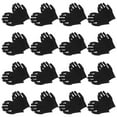 thumbnail image 5 of Raindrops 12 Pairs of Cotton Gloves Labour Protection Gloves Comfortable Working Gloves Hand Protection Gloves Black Size M (Thicken), 5 of 7
