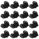 thumbnail image 5 of 12 pares de guantes de algodón, guantes de protección laboral, guantes de trabajo cómodos, guantes de protección para las manos, negros, talla M (gruesos)., 5 of 5