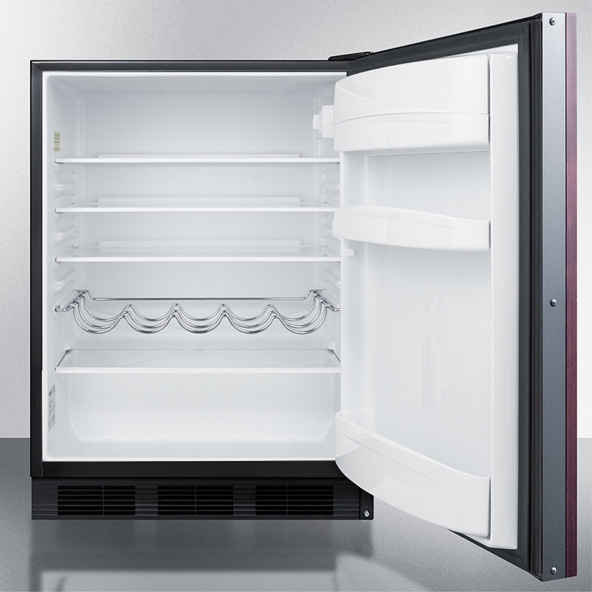 ADA compliant built-in undercounter all-refrigerator with panel-ready door