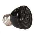 thumbnail image 2 of 100W Ceramic Heat Lamp Black Infrared Bulb Emitter Lamp Infrared Heat Bulb for Pet Coop Heater Reptile Chicken Lizard Turtle Brooder Bulb Temperature Adjustable  Harm  Light, 2 of 4