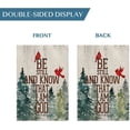 thumbnail image 6 of Newhomestyle Christmas Garden Flag, Jesus Cardinals Slogan Holiday Winter Farmhouse Yard Outdoor Decoration 12x18 Inch, 6 of 7