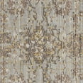 thumbnail image 5 of SAFAVIEH Valencia Tristen Floral Bordered Polyester Area Rug, Grey/Multi, 2' x 3', 5 of 6